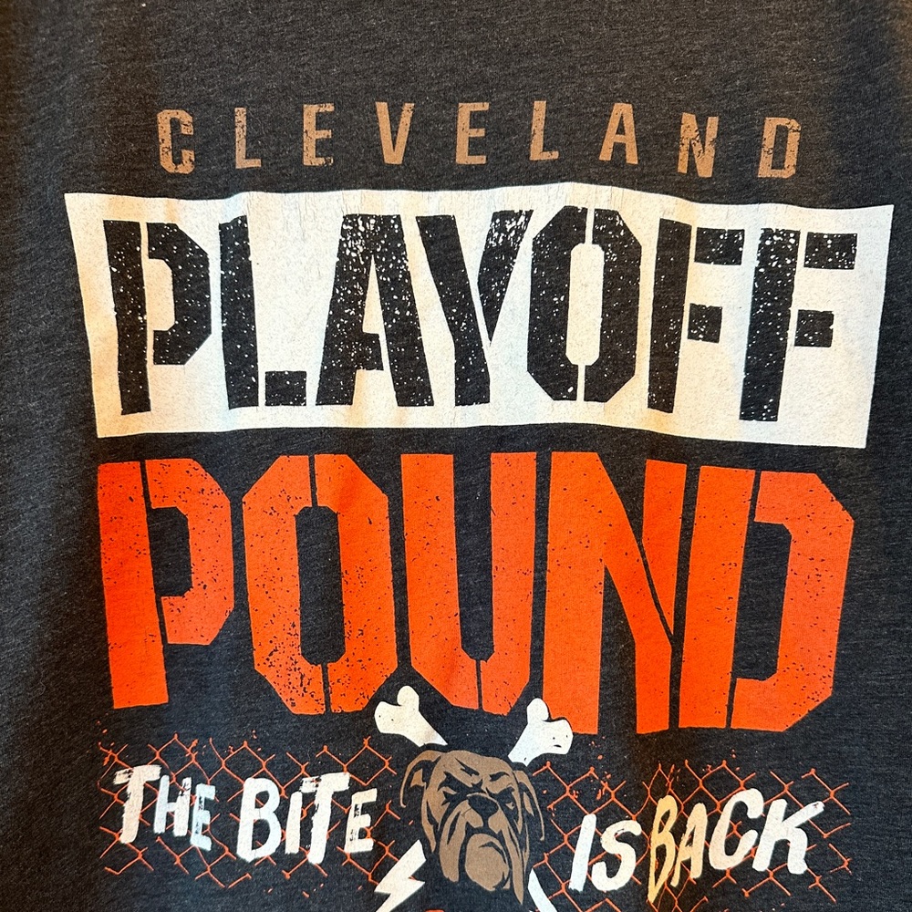 Cleveland Browns “Playoff Pound” t-shirt